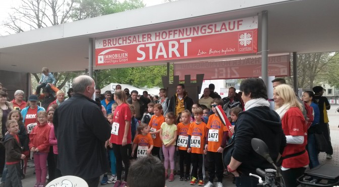 HSG Kids beim Hoffnungslauf