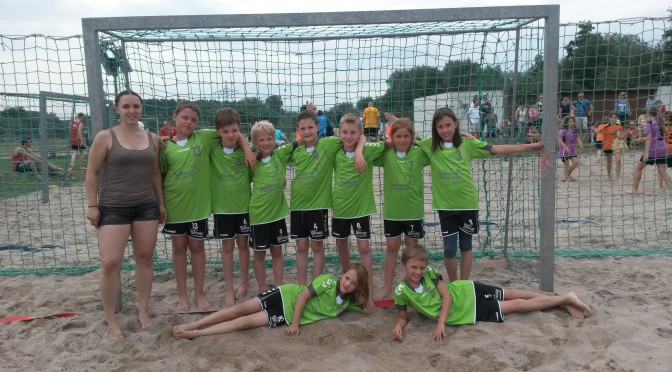 E-Jugend hat Spaß bei Beachturnier in Blankenloch