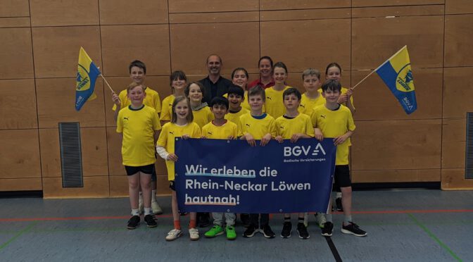 HSG Jugend gewinnt Besuch bei den Rhein-Neckar Löwen