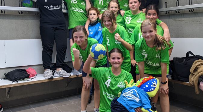 D-Jugend Mädels belohnen sich